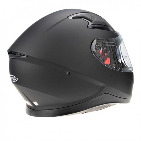 Viper RSV95 Matt Black Full Face Helmets - SKU A225MattBlackXS