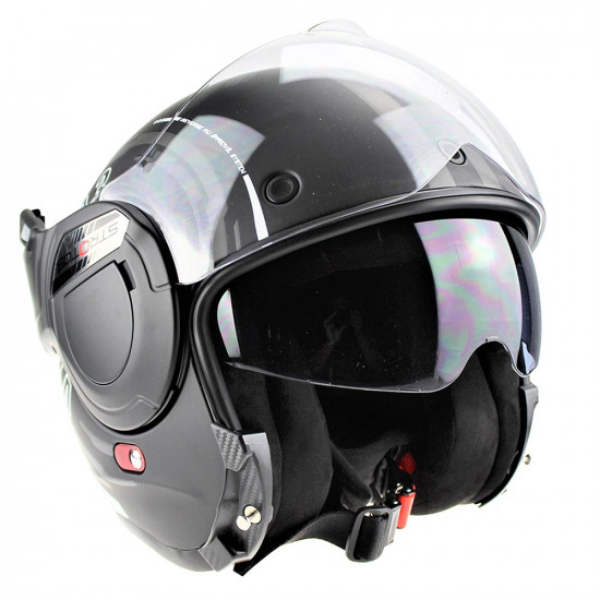 Viper F242 Reverse Revo Graphic Flip Front Motorcycle Helmets - SKU A256RevoGraphicXS