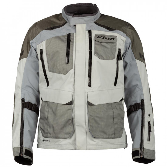 Klim Carlsbad Jacket Cool Gray Mens Motorcycle Jackets - SKU 6029-002-160-604