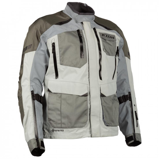 Klim Carlsbad Jacket Cool Gray Mens Motorcycle Jackets - SKU 6029-002-160-604