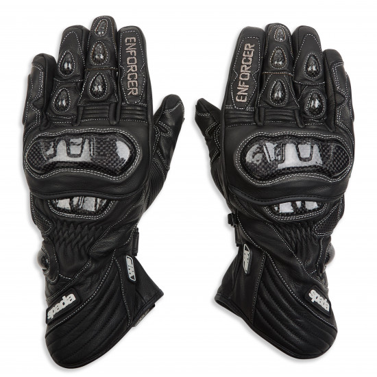 Spada Enforcer Black Winter Leather Gloves