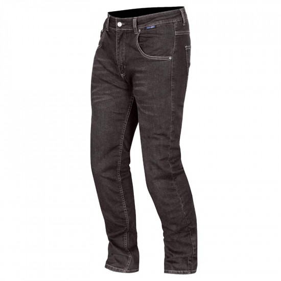 Route One Duke WR Black Jeans Regular Motorcycle Jeans - SKU DNM050/BLK/REG/30