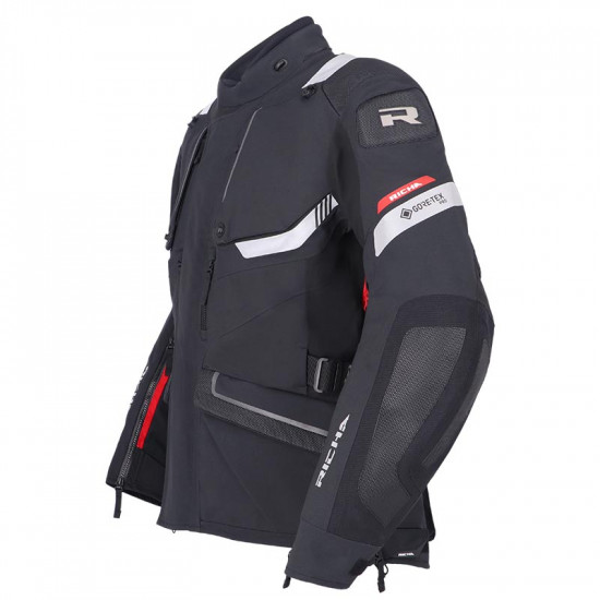 Richa Armada Pro GTX Black Jacket Mens Motorcycle Jackets - SKU 082/ARMAPR/BK/02