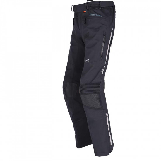 Richa Aramada Pro GTX Black Trousers Short Leg Mens Motorcycle Trousers - SKU 082/ARMATS/BK/03