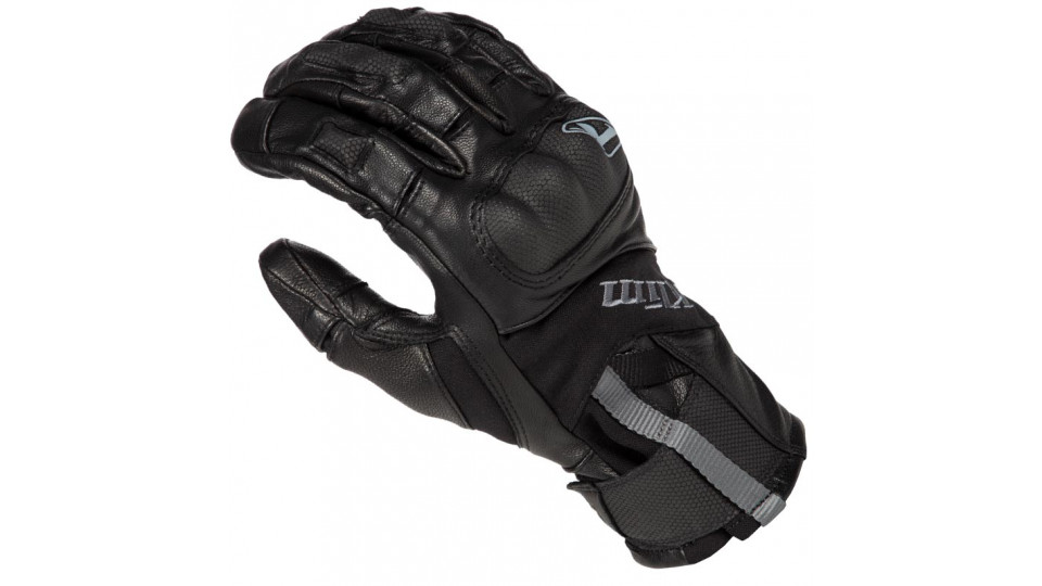 Klim Adventure GTX Goretex Short Gloves Black