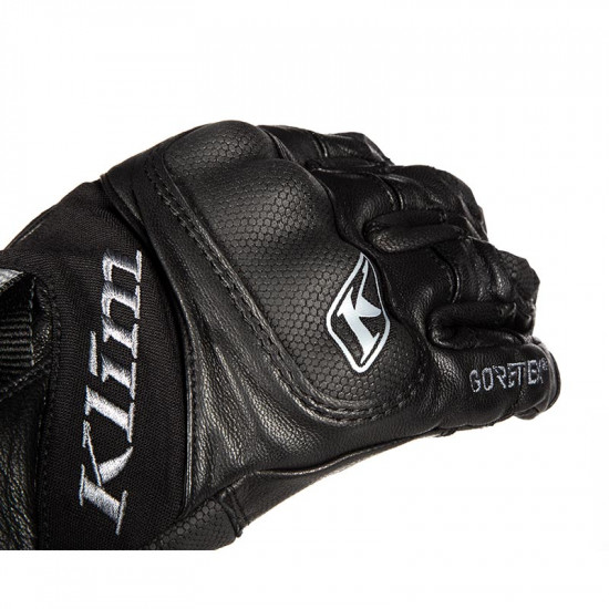 Klim Adventure GTX Goretex Short Gloves Black Mens Motorcycle Gloves - SKU 5031-002-160-000 from RaceLeathers Motorcycle Clothing