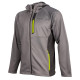 Klim Alpha Hoodie Grey - Hi-Vis