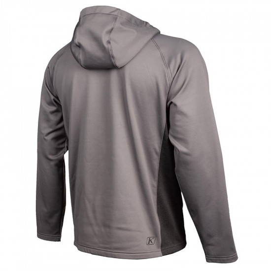 Klim Alpha Hoodie Grey - Hi-Vis Casual Wear - SKU 6042-001-160-600