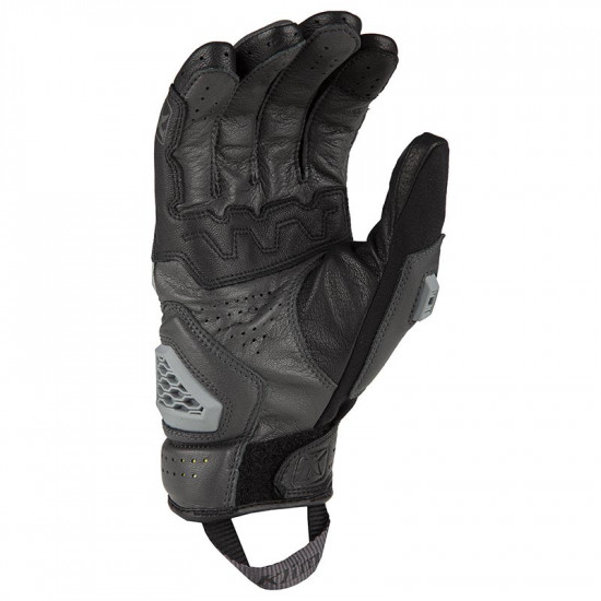 Klim Baja S4 Gloves Asphalt Mens Motorcycle Gloves - SKU 4063-000-160-660