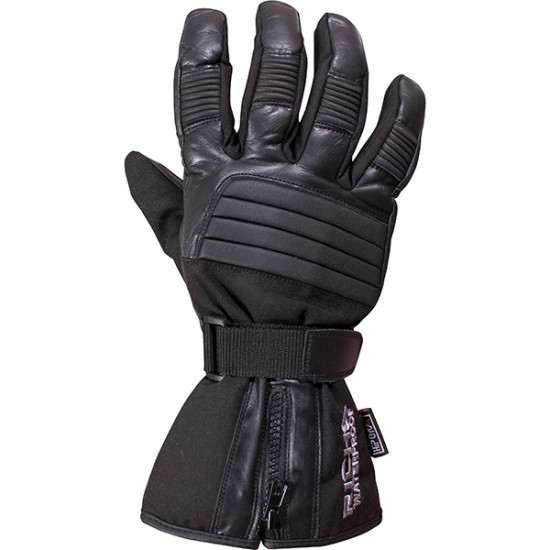 Richa 9904 Waterproof Gloves Black Mens Motorcycle Gloves - SKU 081/9904/BLK/01