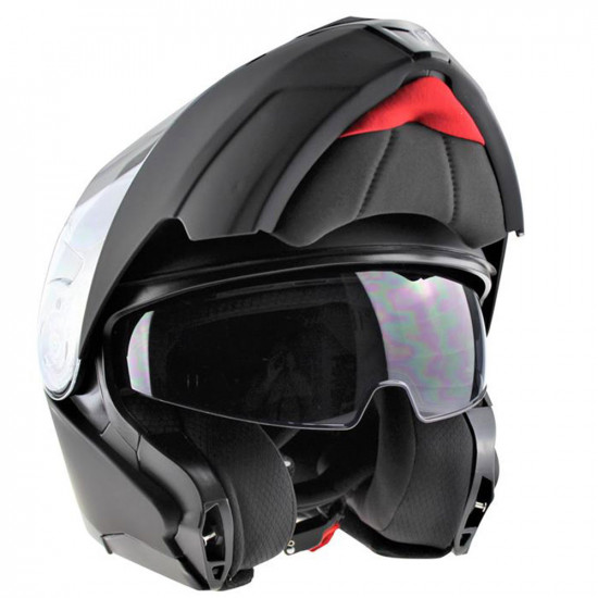 Viper RSV345 Matt Black Helmet Flip Front Motorcycle Helmets - SKU AFM064MattBlackXS