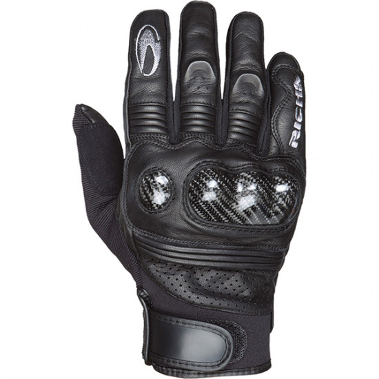 Richa Protect Summer Gloves Black Mens Motorcycle Gloves - SKU 081/PROSU/BK/01