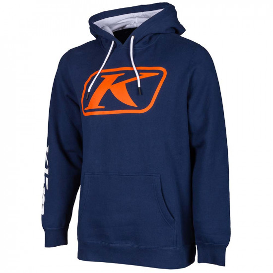 Klim K Corp Hoodie Navy - Strike Orange