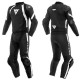 Dainese Avro 4 Leather 2PC Suit 22A Black-Matt White