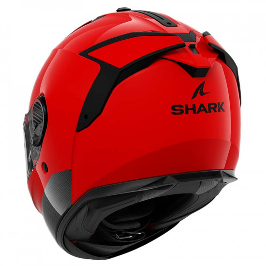 Shark Spartan GT Pro Blank Red Full Face Helmets - SKU 200/HE1300E/RED1 from RaceLeathers Motorcycle Clothing