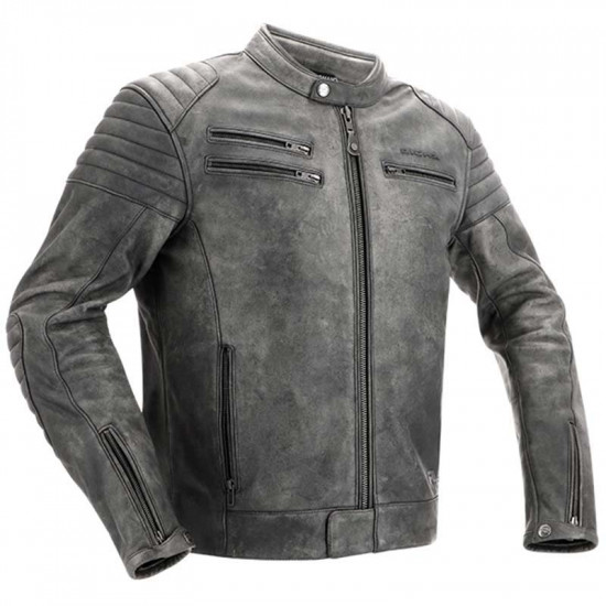 Richa Charleston Jacket Titanium Mens Motorcycle Jackets - SKU 080/1CHAR/TI/48