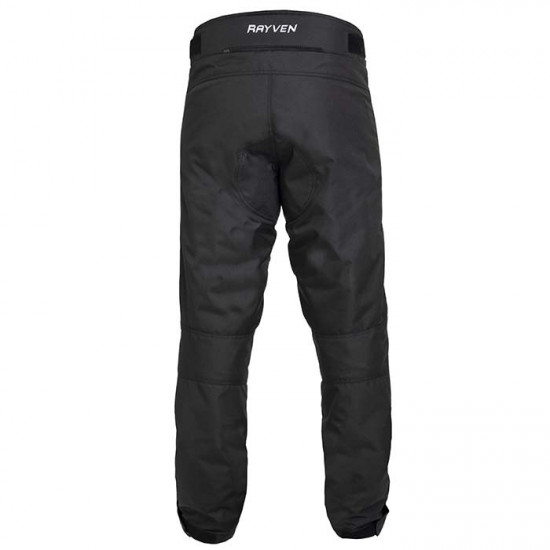 Rayven Alaska Black Mens Motorcycle Trousers - SKU RLMWALA001