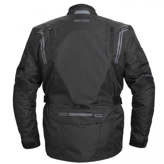 Rayven Taylor Black Mens Motorcycle Jackets - SKU RLMWTAY001