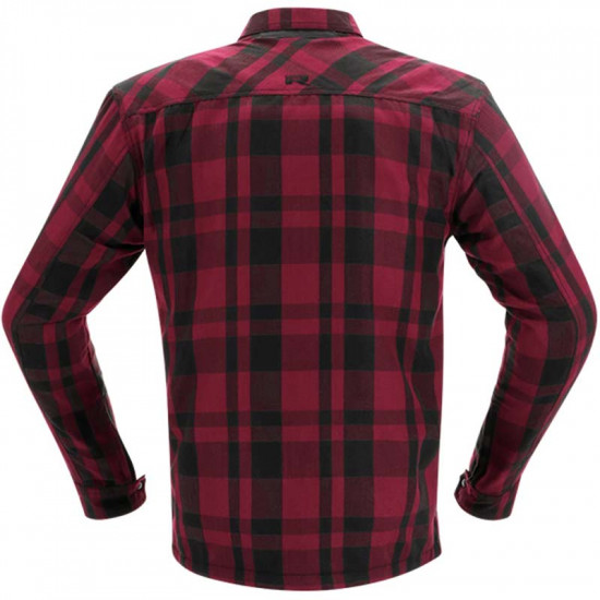 Richa Forest Shirt Black Burgundy