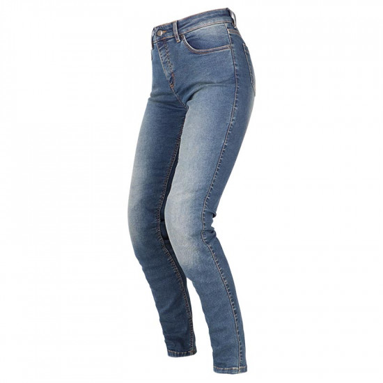 Richa Original 2 Jean Lady Slim Short Leg Washed Blue Motorcycle Jeans - SKU 082/OR2SWS/WB/26