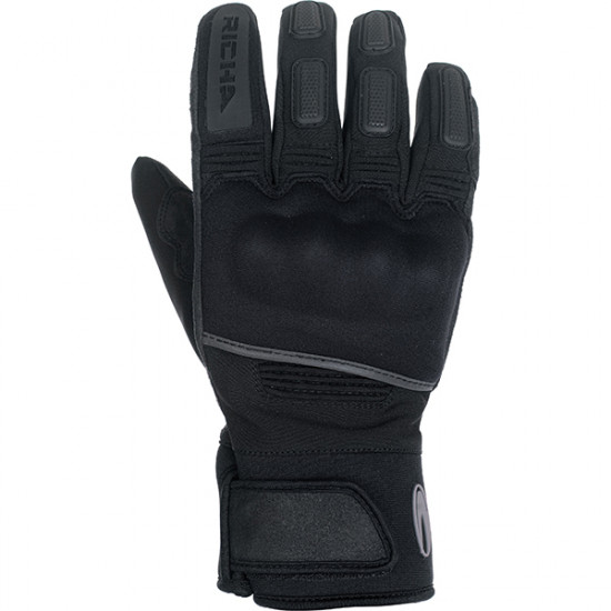Richa Sub Zero Waterproof Gloves Black Mens Motorcycle Gloves - SKU 081/SUBZERO/03