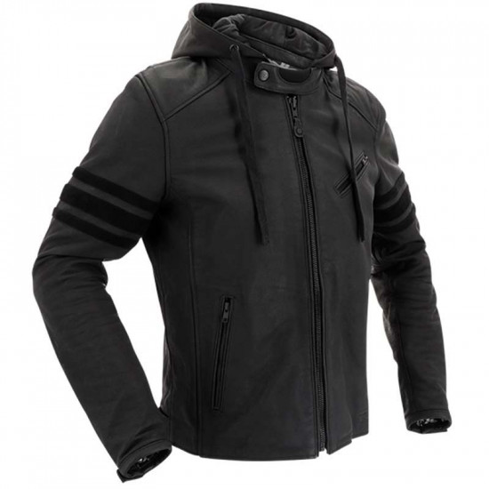 Richa Toulon Jacket Black Edition Black Mens Motorcycle Jackets - SKU 080/1TLB/BK/46