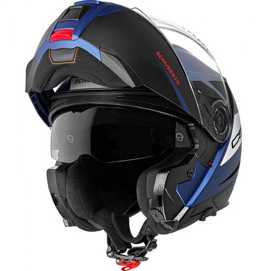 Schuberth C5 Eclipse Blue Flip Front Motorcycle Helmets - SKU 910C5ECBU53