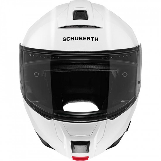 Schuberth C5 Gloss White Flip Front Motorcycle Helmets - SKU 910C5GW53