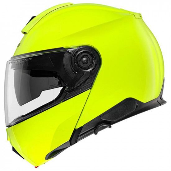 Schuberth Helmet C5 Fluo Yellow Flip Front Motorcycle Helmets - SKU 910C5FY53