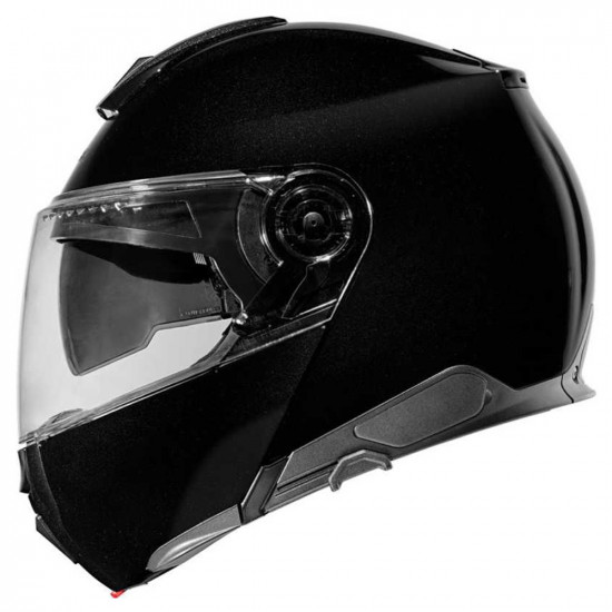 Schuberth Helmet C5 Gloss Black Flip Front Motorcycle Helmets - SKU 910C5GB53