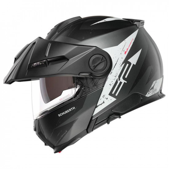 Schuberth Helmets E2 Explorer Anthracite Flip Front Motorcycle Helmets - SKU 910E2EXPA53