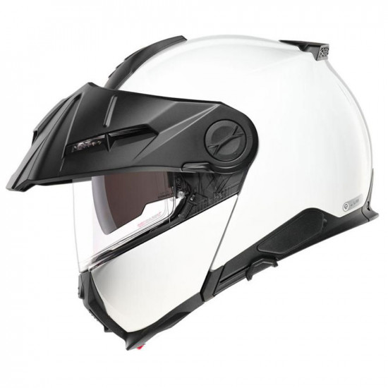 Schuberth Helmets E2 Gloss White Flip Front Motorcycle Helmets - SKU 910E2GW53