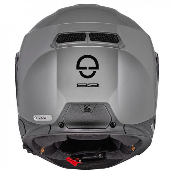 Schuberth Helmets S3 Concrete Grey Full Face Helmets - SKU 910S3CG53