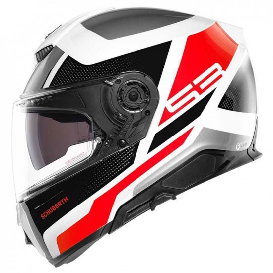 Schuberth Helmets S3 Daytona Red Full Face Helmets - SKU 910S3DR53