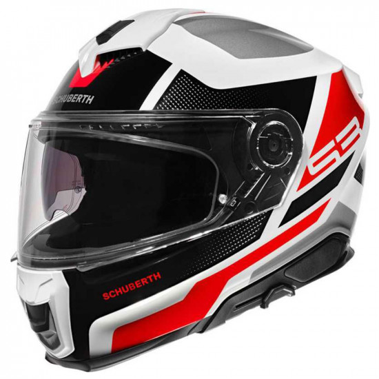 Schuberth Helmets S3 Daytona Red Full Face Helmets - SKU 910S3DR53