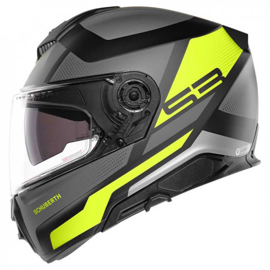 Schuberth Helmets S3 Daytona Yellow Full Face Helmets - SKU 910S3DY53