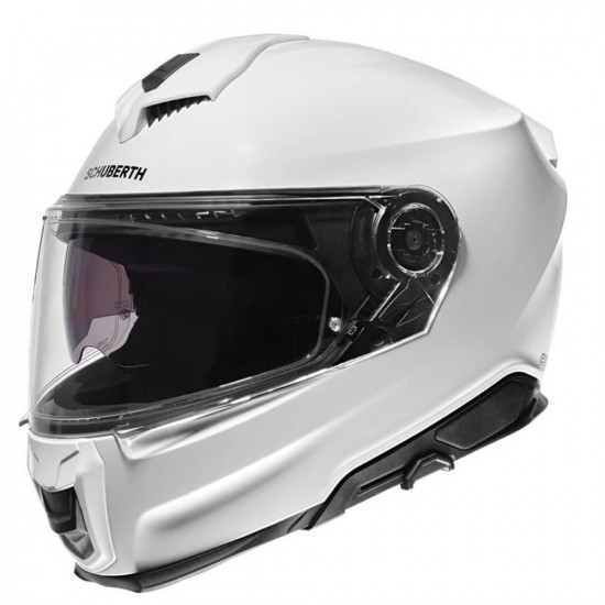 Schuberth Helmets S3 Gloss White Full Face Helmets - SKU 910S3GW53