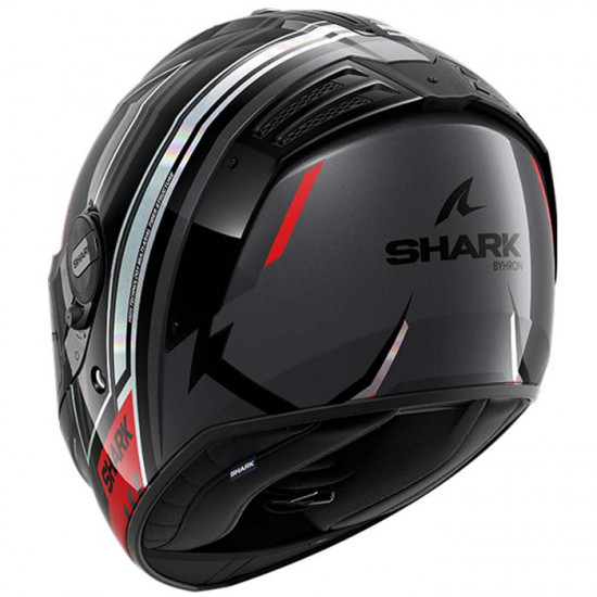 Shark Spartan RS Byrhon Black Chrome Red