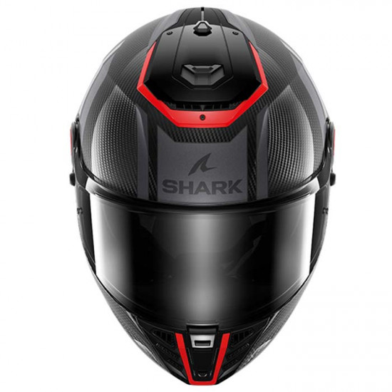 Shark Spartan RS Carbon Shawn Black Red Anthracite Full Face Helmets - SKU 200/HE8155E/DOS1