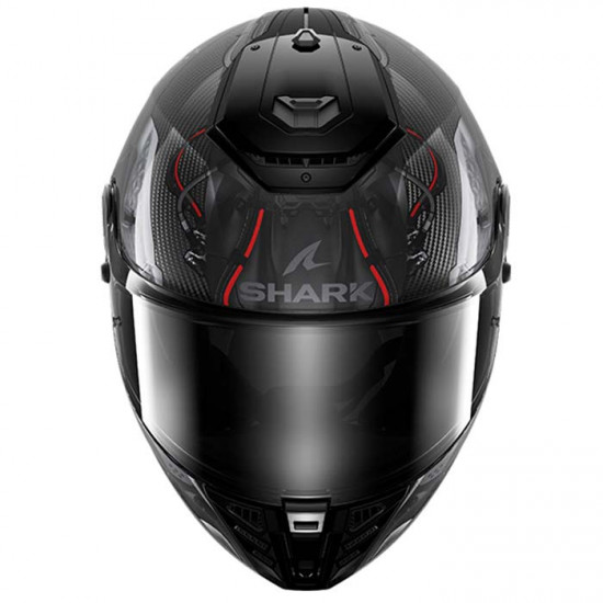 Shark Spartan RS Carbon Xbot Black Anthracite Red Full Face Helmets - SKU 200/HE8157E/DAA1