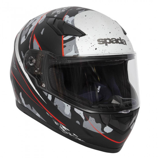 Spada Raiden White Camo Full Face Helmets - SKU 0766709