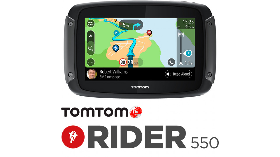 Tom Tom Rider 550 World Sat Nav GPS