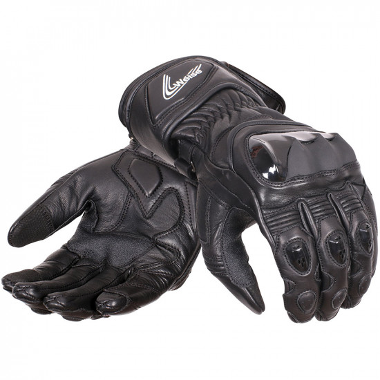 Weise Falcon Glove Black Mens Motorcycle Gloves - SKU WGFAL142X