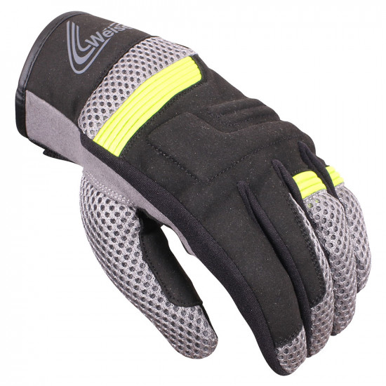 Weise Kona Glove Black/Neon Mens Motorcycle Gloves - SKU WGKON922X