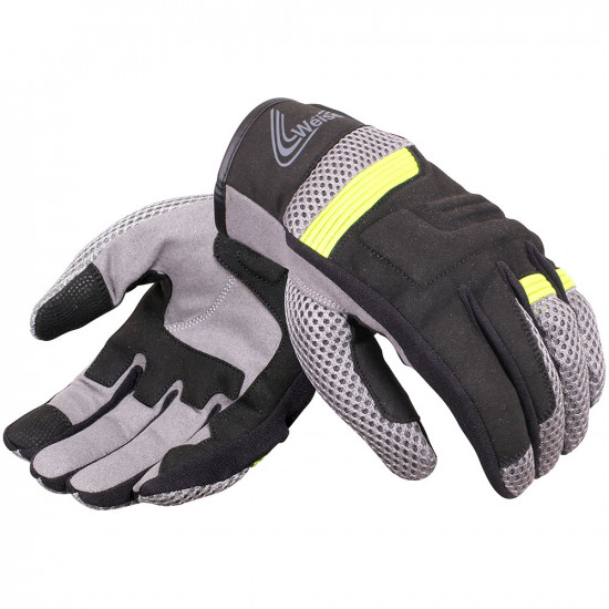 Weise Kona Glove Black/Neon Mens Motorcycle Gloves - SKU WGKON922X