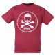 Weise Skull T-Shirt Cardinal Red